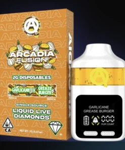 Arcadia Extracts - ARCADIA FUSION GARLICANE x GREASER BURGER