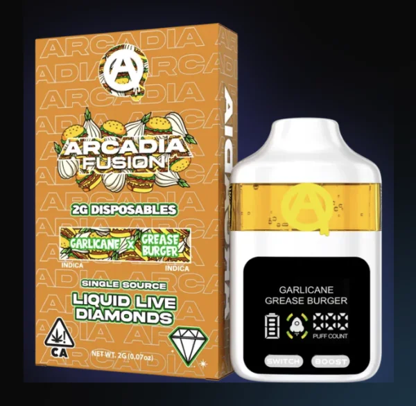 Arcadia Fusion Garlicane x Grease Burger Arcadia Extracts - ARCADIA FUSION GARLICANE x GREASER BURGER