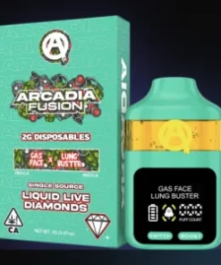 Arcadia Extracts -ARCADIA FUSION GAS FACE x LUNG BUSTER