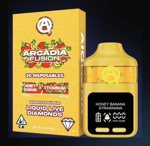 Arcadia Fusion Honey Banana x Strawnana Arcadia Extracts - ARCADIA FUSION HONEY BANANA x STRAWNANA