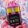 Arcadia Fusion X-Ray Edition Gelato Runtz x Strawberry Jam cannabis product package with creamy pink berry design