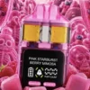 Arcadia Fusion X-Ray Edition Pink Starburst x Berry Mimosa cannabis product package with bright pink berry design