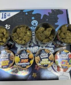Arcadia Extracts Moonrocks Exotic Cereal Edition coated flower with cereal flavors Strawberry Swirl packaging